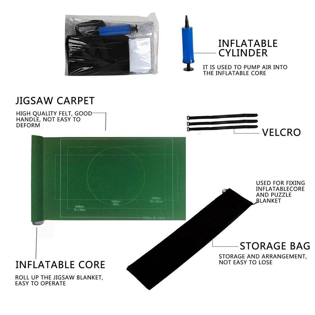 Puzzle Roll Storage Mat With Drawstring Storage Bag Use Up To 2000pc Of Puzzles
