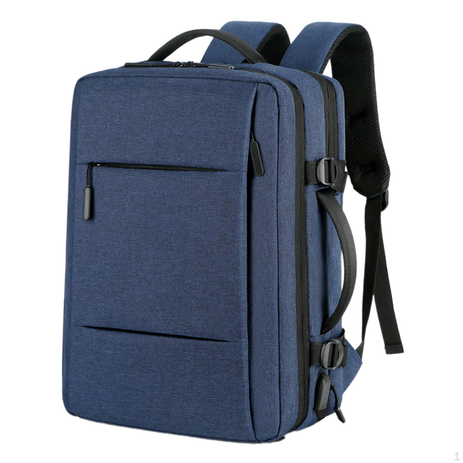 

Рюкзак для ноутбука с отделениями для бизнеса и мужчин, для работы и путешествий, для выходных темно-синий
