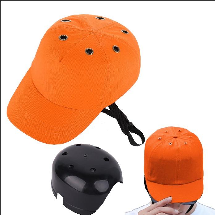 Adjustable Strap Bump Cap  for Safety ABS Inner Shell Safety Baseball Caps  Cycling Protection