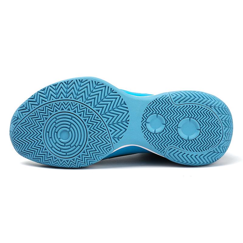 Unisex Luminous Low-Top Basketball Shoes with Rotary Buckle, Wear-Resistant Mesh Upper, Ideal for Spring and Summer Training.