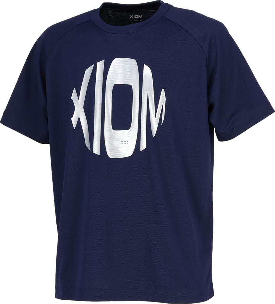 XIOM Table Tennis Navy TSH00001 T-Shirt, Barrios, Unisex, (009), Large,
