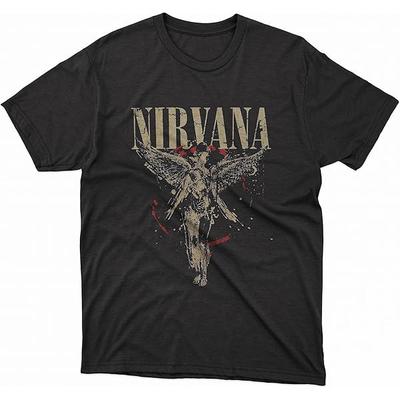 Men's Nirvana Live Concert Photo Men's T-Shirt Black S-5XL DO480 Unisex T-Shirt