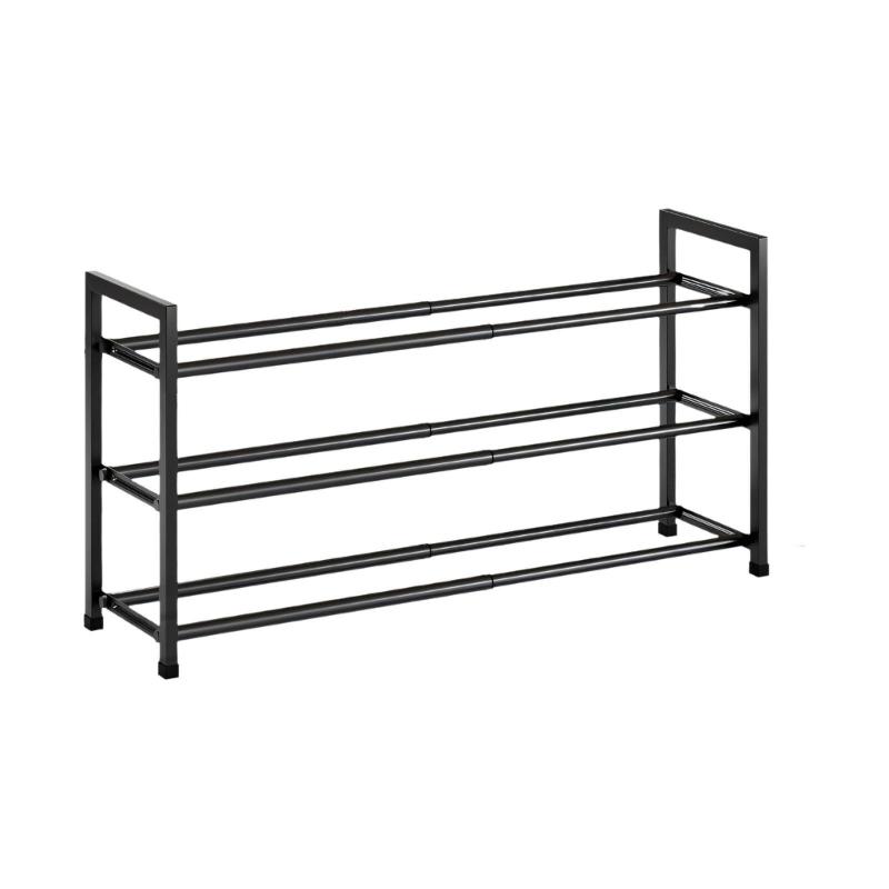 Sturdy Expandable Shoe Shelf With Folding Feature Great For Small Spaces And Apartment Use