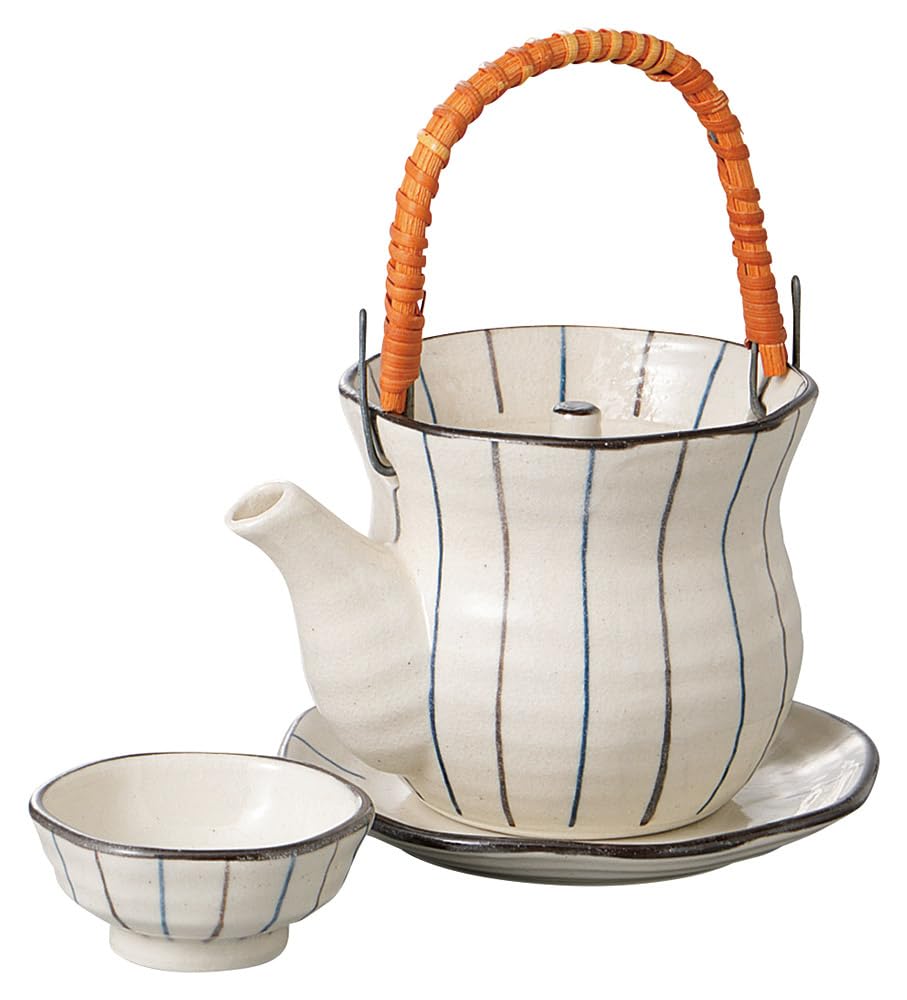 

Ale-net Earthenware Steamer, 250cc, Shino Tokusa Design, Earthenware Steamer