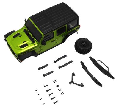 Kyosho BS Jeep Wrangler Rubicon Metallic Green MXB12GR MX-01