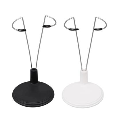 6 Piece Sturdy Metal Stands For Doll Display Secure Support Holder Prevents Falling Universal Compatibilities