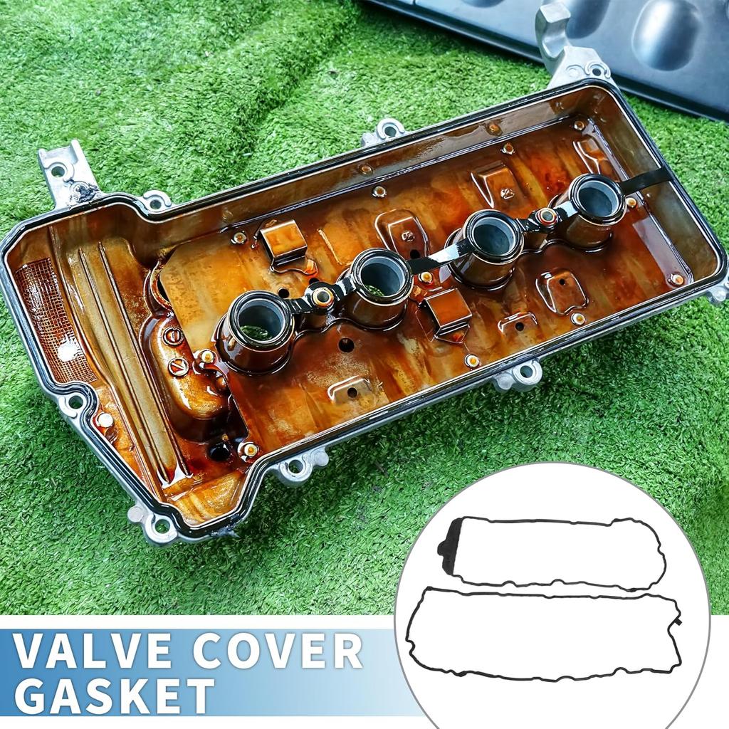 Valve Cover Gasket No.VS50808R/12595107/12607401 Cylinder Head Valve Seal Gasket for Chevrolet Camaro 2010-2015 Black 1 Set