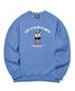 TRIPSHION Dont Hit Me With Flowers Graphic Crewneck - Blue