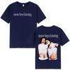 More Boy Kissing Heated Rivalry Doublesided Print Tshirt Unisex Women Fashion Harajuku Tee Cotton Oversized Casual Tshirt Unisex
