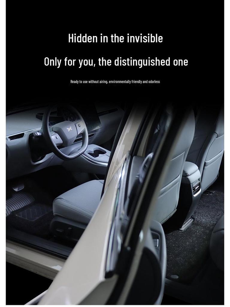 Shengmao Xiaopeng M03 Pregnancy & Infant-Safe All-TPE Car Floor Mats - Zero Formaldehyde & Odor.