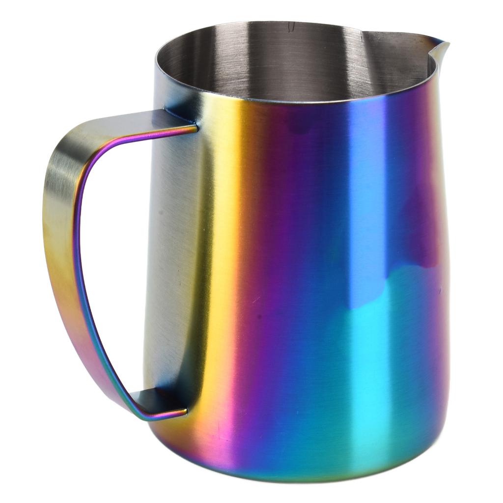 600ML Milk Frothing Cup 304 Stainless Steel Coffee Pitcher with Eagle Shape Spout for Home Shop Bar