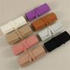 Jewelry Roll Up Bag Organizer Foldable Jewelry Case Roll Travel Jewelry Organizer Portable Earrings Rings Necklaces Storage Bag