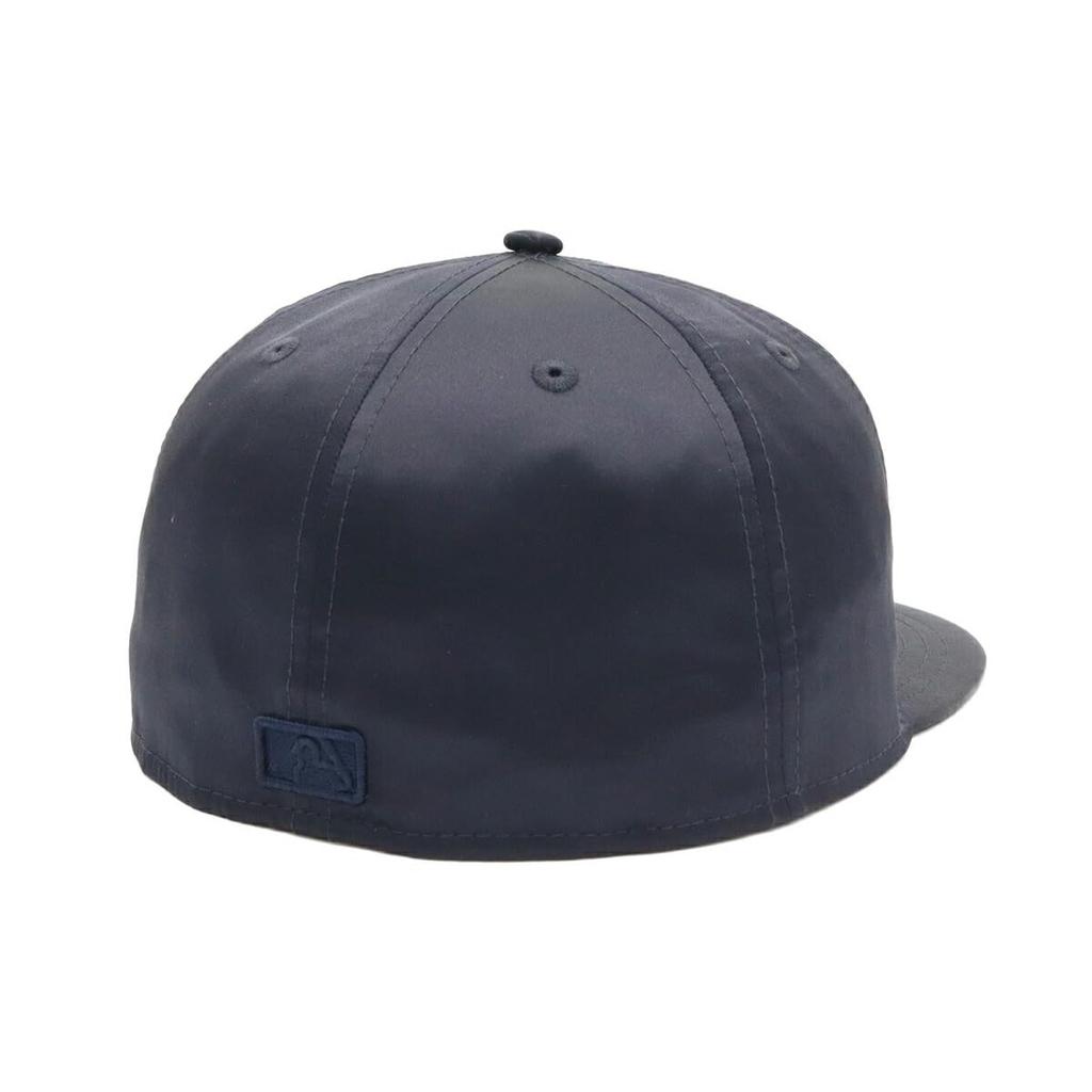 New Era 59FIFTY Cap MLB New York Yankees NY Navy Blue with MLB Rhinestone ONSPOTZ and Flat Deep Gill UV Trendy Functional Hat (14693451 NER36C9259)