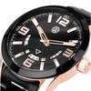 Volkswagen Herren Multifunktions-Metall-Armbanduhr VW-1472M, koreanische beliebte Uhren