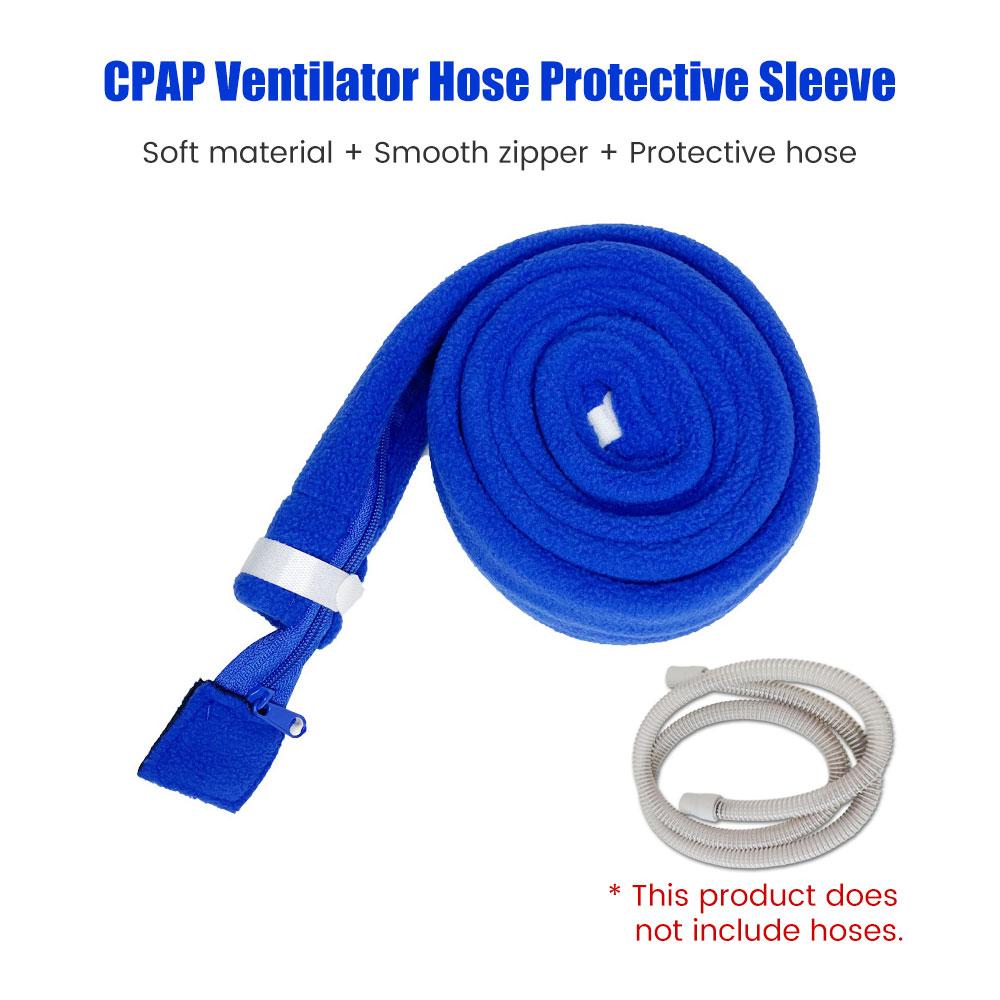CPAP Hose Tube Cover CPAP Hoses Zippered Tubing Wrap Pipe Protector Cushion CPAP Accessory Prevent Noise Ventilator Hose Cover