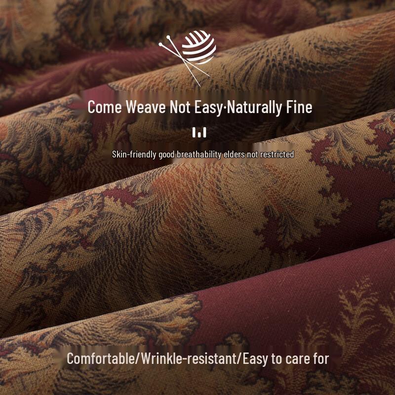 Elderly Women's Winter Plus Velvet Padded Jacket