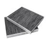 2PCS Pollen Cabin A/C Air Filter For BMW 5 Series F07 F10 F11 520d 520i 528i 530i 550i M5 N47 N52 N55 64119163329
