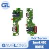 Mobile Phone Flex Cable Charging Port Board Charger Board Port For Tecno Spark 40C