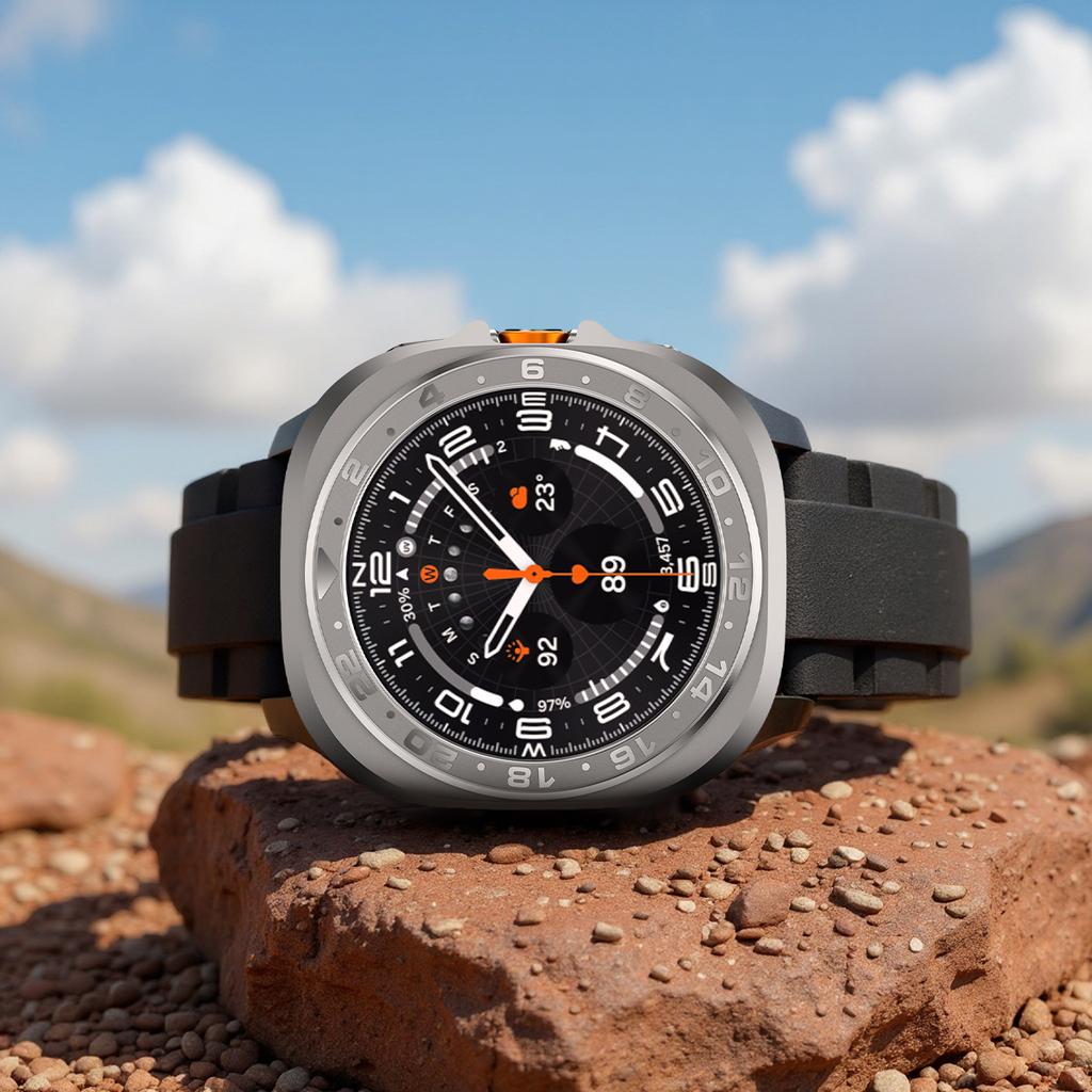 Für Samsung Galaxy Watch Ultra 2025 47mm Hülle Metallhülle Zubehör Harter Rahmen Metallhülle für Samsung Galaxy Watch 7 Ultra 47mm