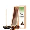Aromatherapy Pine Cone Incense Sticks - Long-lasting Natural Scent for Indoor Use