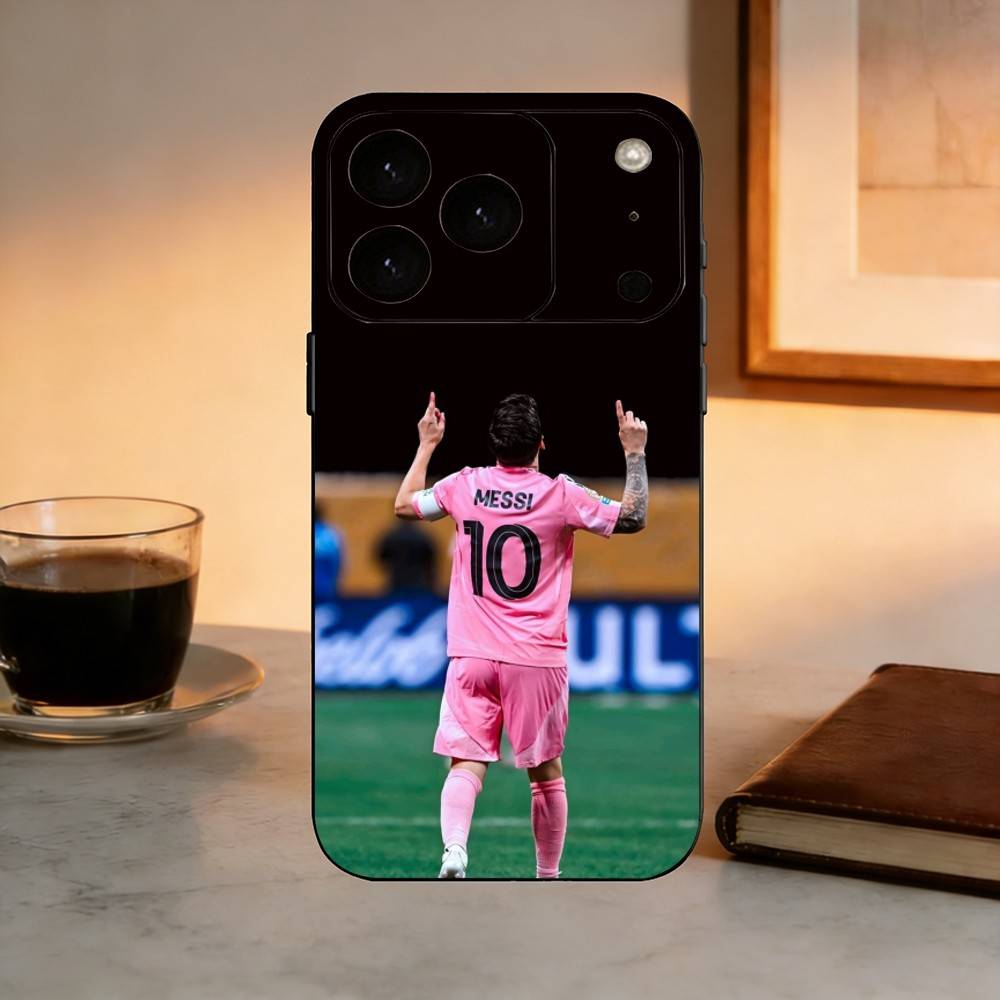 F-Football Leo M-essi LIONEL -L Phone Case For iPhone 17, 16,15,14,13,12,11 Plus,Pro Max, Others Soft Black Cover