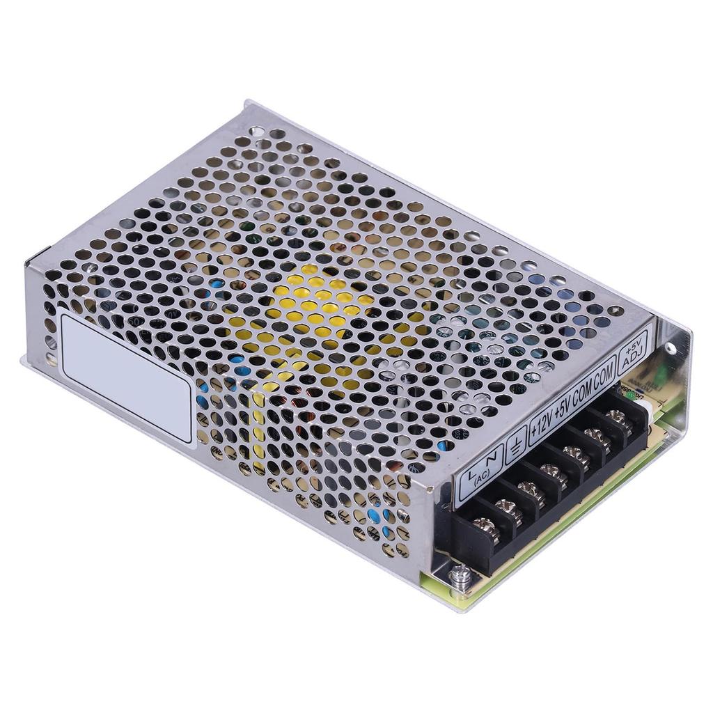 BERM Switching Power Supply Dual Output DC 5V 4A 12V 3A Input Voltage 115 230VAC D 60A