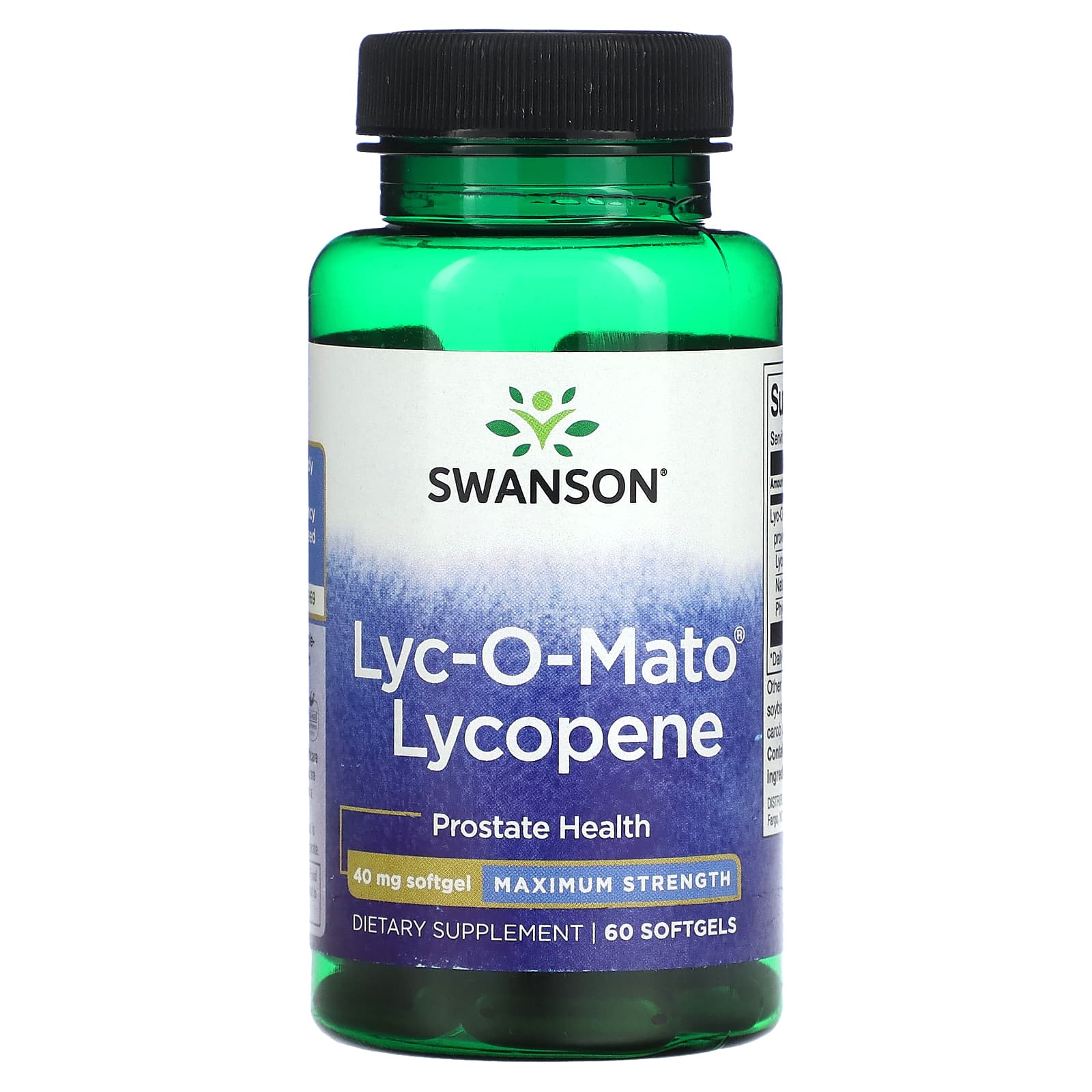 

Lyc-O-Mato Lycopene, Maximum Strength, 40Mg, 60 Softgels