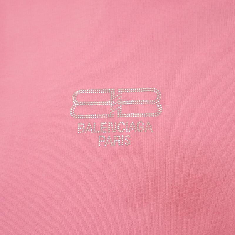 BALENCIAGA  578135_TMVP3_5504 XS Parker pink cotton mens