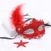 Costume Mask Feather Masquerade Mask Halloween Mardi Gras Cosplay Party Masque