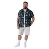 Duke Mens Corden D555 Hawaiian Kingsize Short-Sleeved Resort Shirt