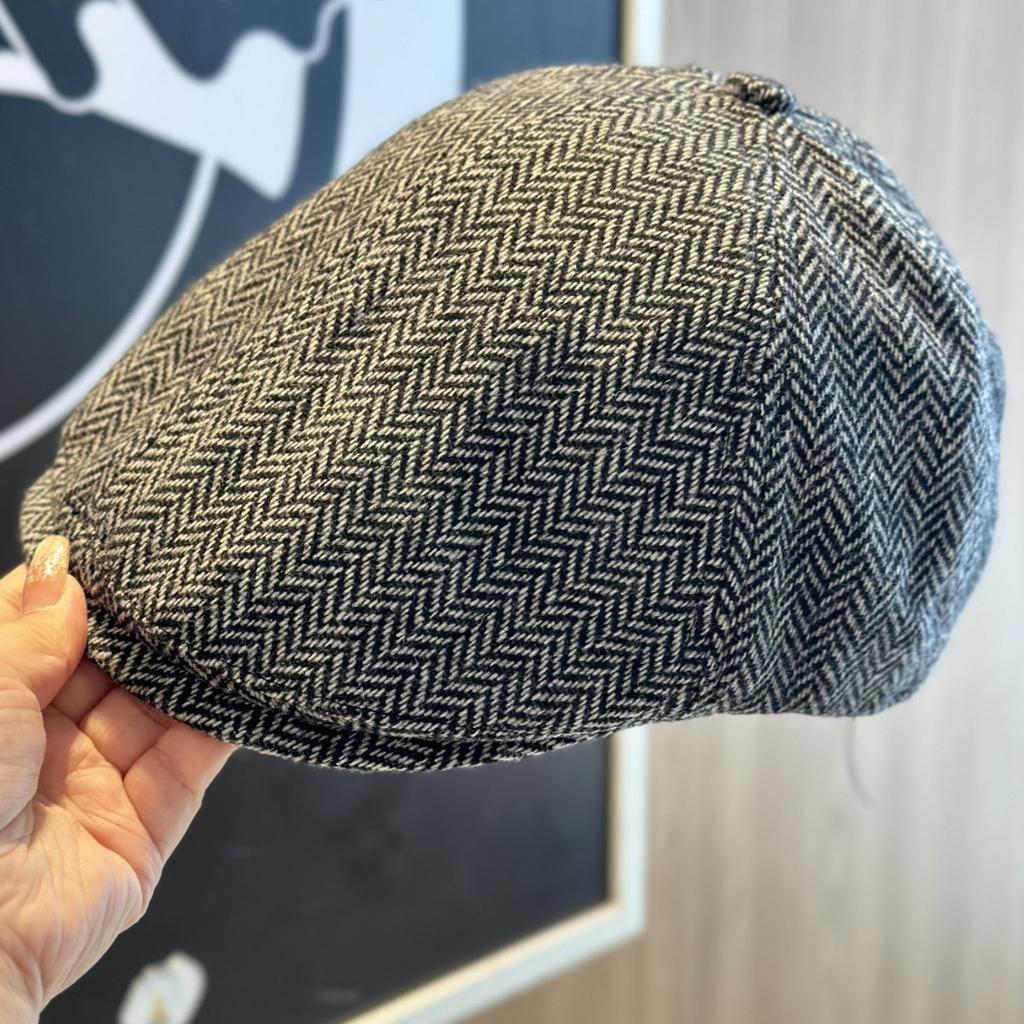 New Retro Autumn and Winter Maillard Bailey Hat for Women Travel Versatile Painter Hat Showing Face Small Newsboy Hat