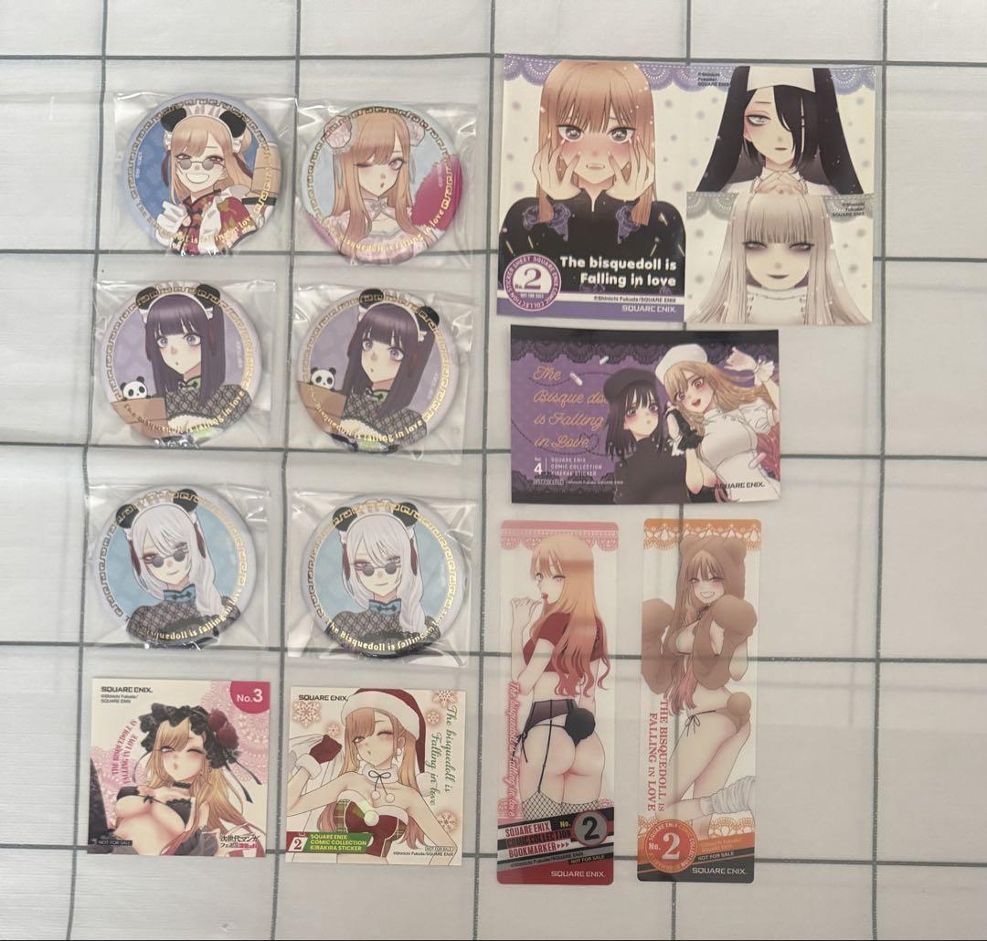 

[USED] That Dress-Up Doll Falls in Love Dress-Up Love Can Badge Komippa Bonus