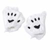 Polyester Bärenpfoten Handschuhe Halbfinger Katzenpfoten Fäustlinge Raubtierkralle Halloween Handschuhe Cosplay