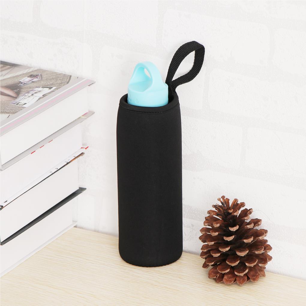 550mL Sport Water Bottle Cover Insulated Protective Insulation Pouch Handheld Anti-scratch Bag Outdoor Camping Accessories