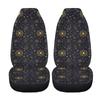 Astrological Elements High-Back Car Seat Cover - Universal Fit, Polyester Cushion