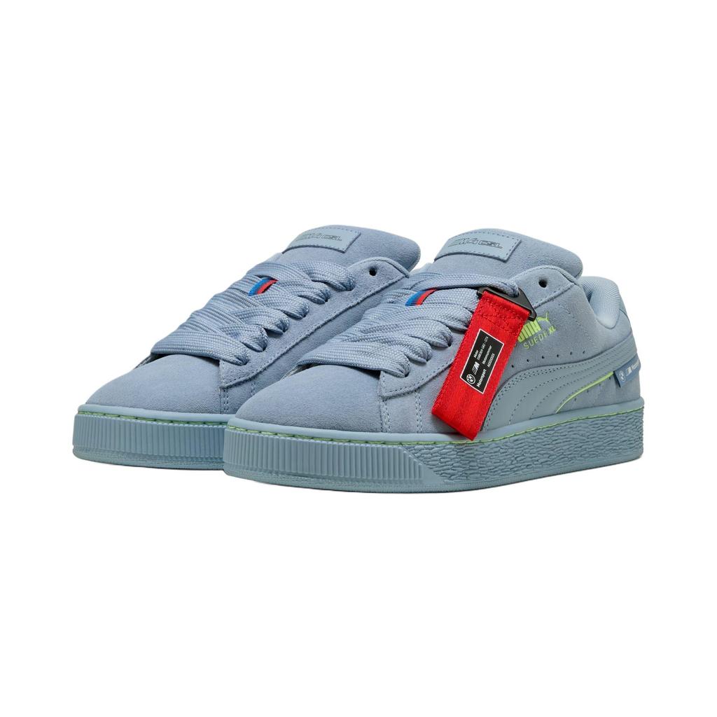 Puma X BMW M Motorsport Suede XL Men's Blue Wash Low Top Casual Sneakers 308706-03
