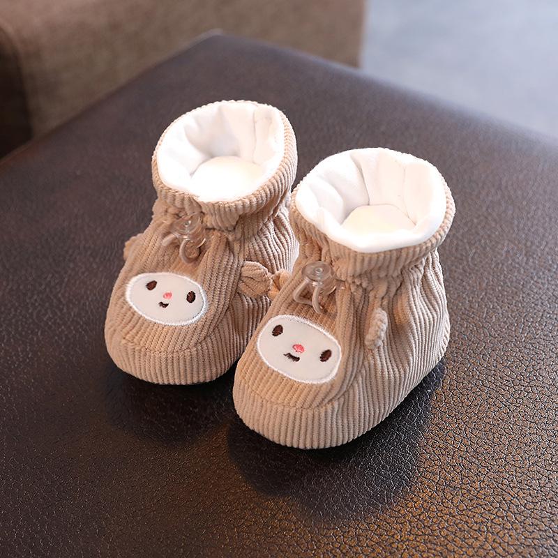 Chaussons antidérapants pour nouveau-né – Semelles souples, chaussettes anti-chute pour bébés de 0 à 1 an, garçons et filles