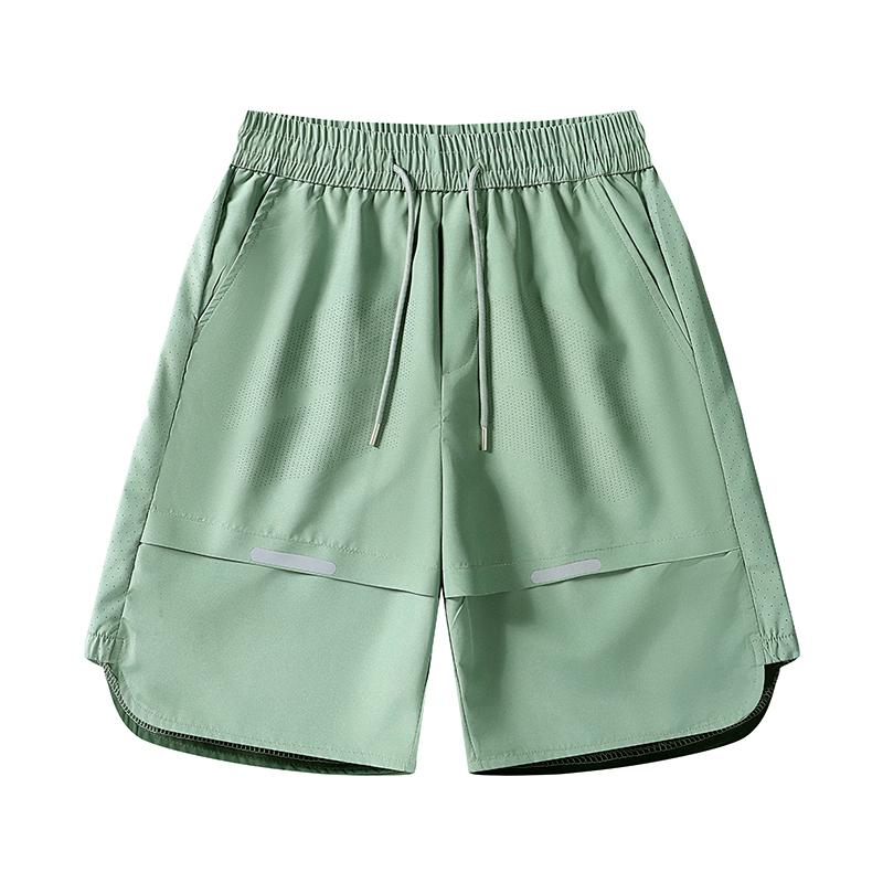 Summer Men's Loose Straight Leg Casual Sports Ice Silk Pants