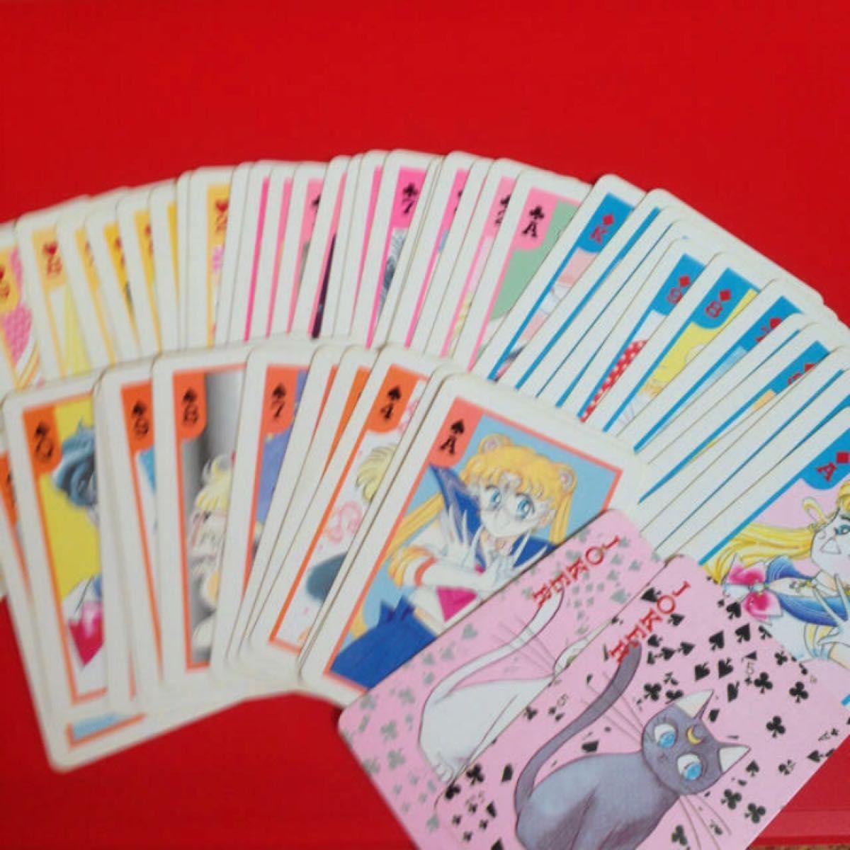 Used rare! Sailor Moon Playing Cards Card Game