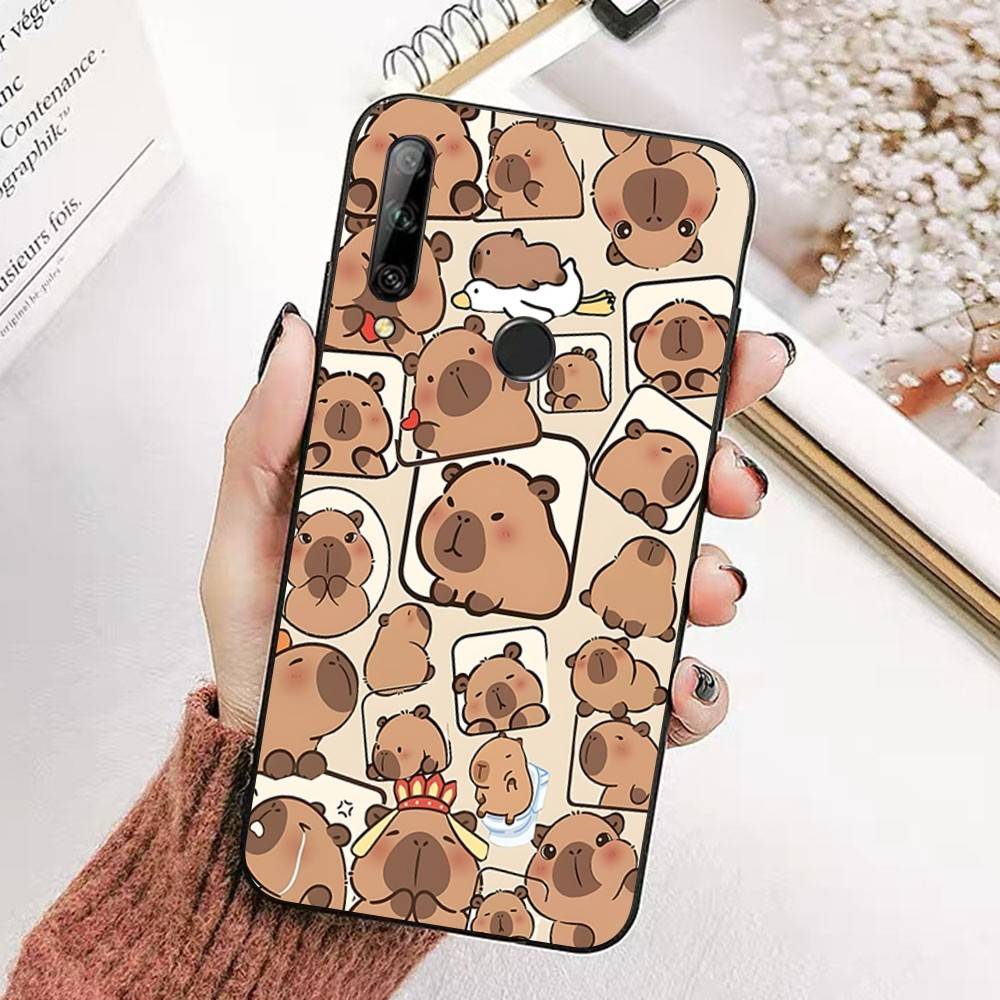 Custodia per Telefono Animale Carino Capibara Per Huawei Honor 10 Lite 9 20 7A 9X 30 50 60 70 Pro Plus Copertura Morbida in Silicone