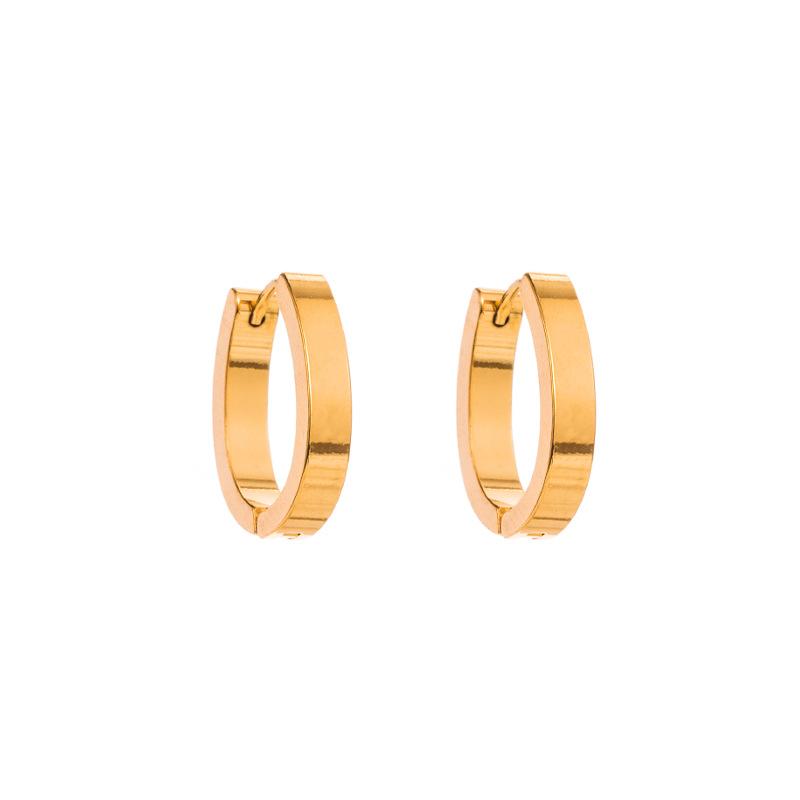 Women's Stud Earring Heart Shaped Creative Micro Set Color Zircon Exaggerated Accessories Earrings