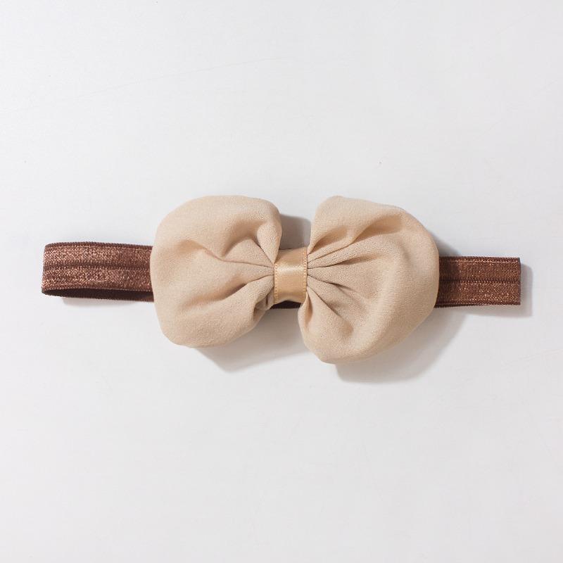 Children's headband hair accessories, chiffon bow elastic headband, newborn baby headband flower headscarf