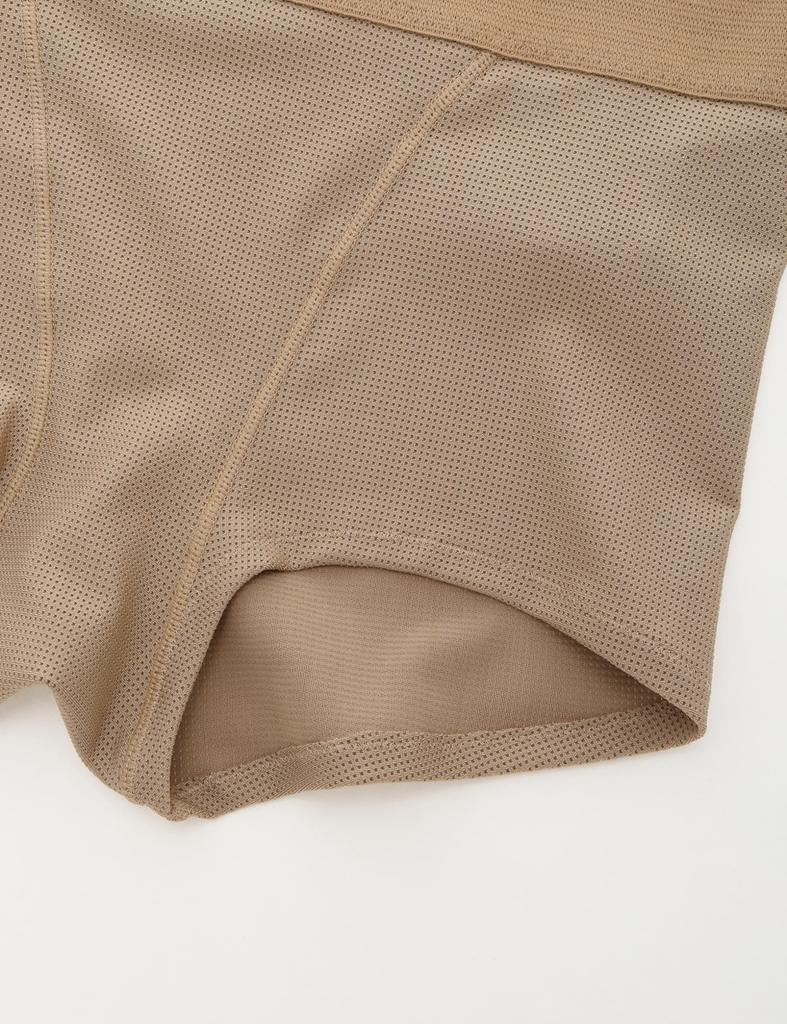 Boyleg Mesh Shorts MOCHA BEIGE S [Goldwin]