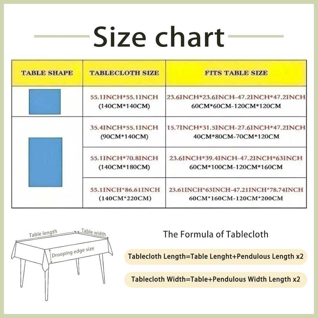 Fall Thanksgiving Maple Leaves Waterproof Tablecloth Table Decor Reusable Farmhouse Kitchen Dining Tablecloth Autumn Decor