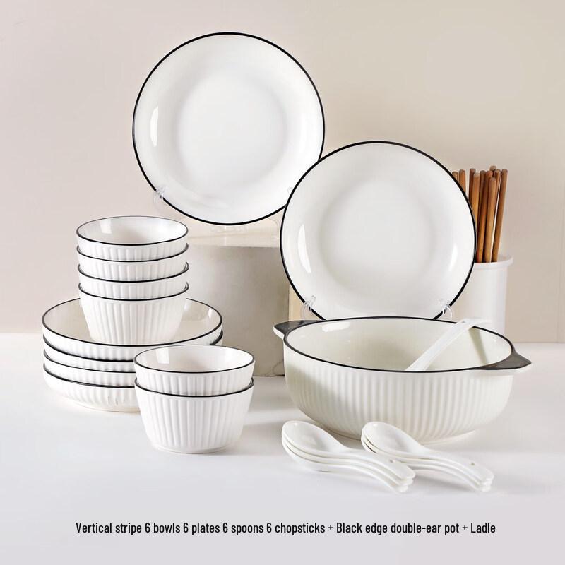 Nordic Style Ceramic Dinnerware Set