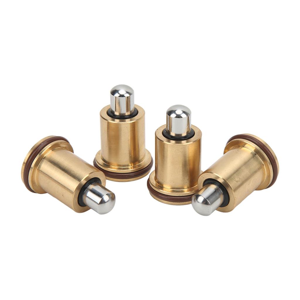 4 piezas de mango de joystick de excavadora de alta dureza y buen sellado, varilla de operación de cabeza de guerra de repuesto para