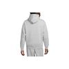 Nike Solo Swoosh Men's Fleece Pullover Hoodie Dark Grey Heather DX1355-063