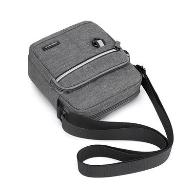 Herren Oxford Stoff Umhängetasche, Lässiger Canvas Rucksack, Kleine Handytasche,
