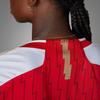 Adidas Color Block Round Neck Letter Brand Logo Printed Short Sleeve Football Jersey Women jersey Red HZ2086