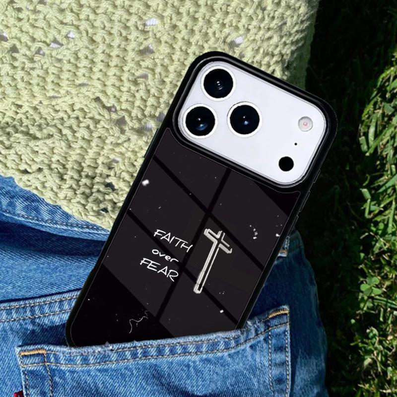 Faith Christian Religious Jesus soft phone case cover Compatible with for IPhone 17air 16e 15 14 13 12 11Pro Max 17 Air